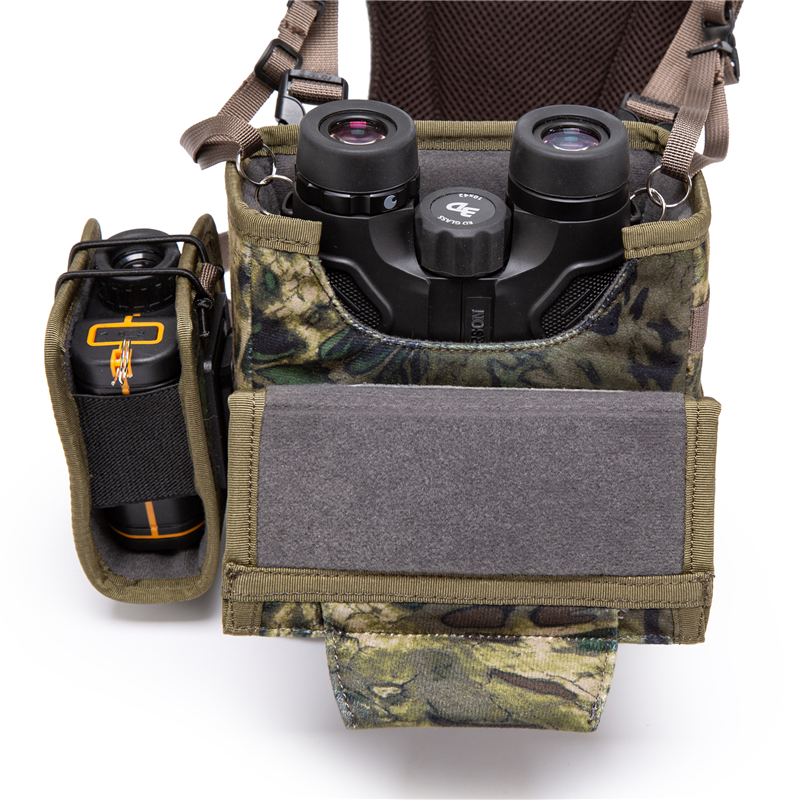 Magnetic Control Silent Binocular Bag Harness (Camo)